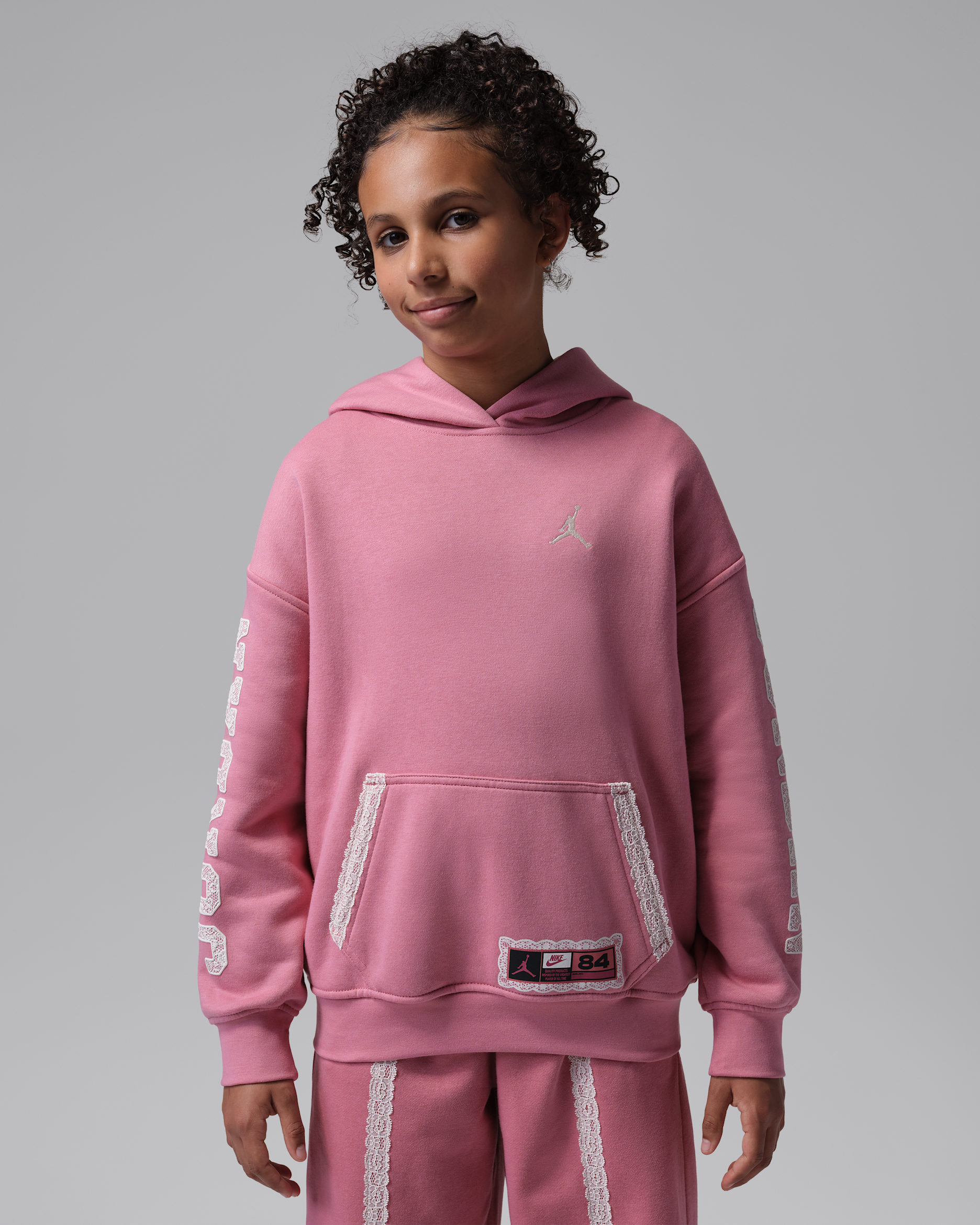 Hoodie pullover Jordan Júnior. Nike PT